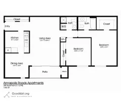 $2,109 / 2br - 1055ft2 - Conference Room, Walk-In Closets, 2/BD